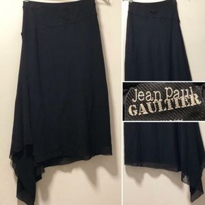 Jean Paul Gaultier mesh skirt sz L